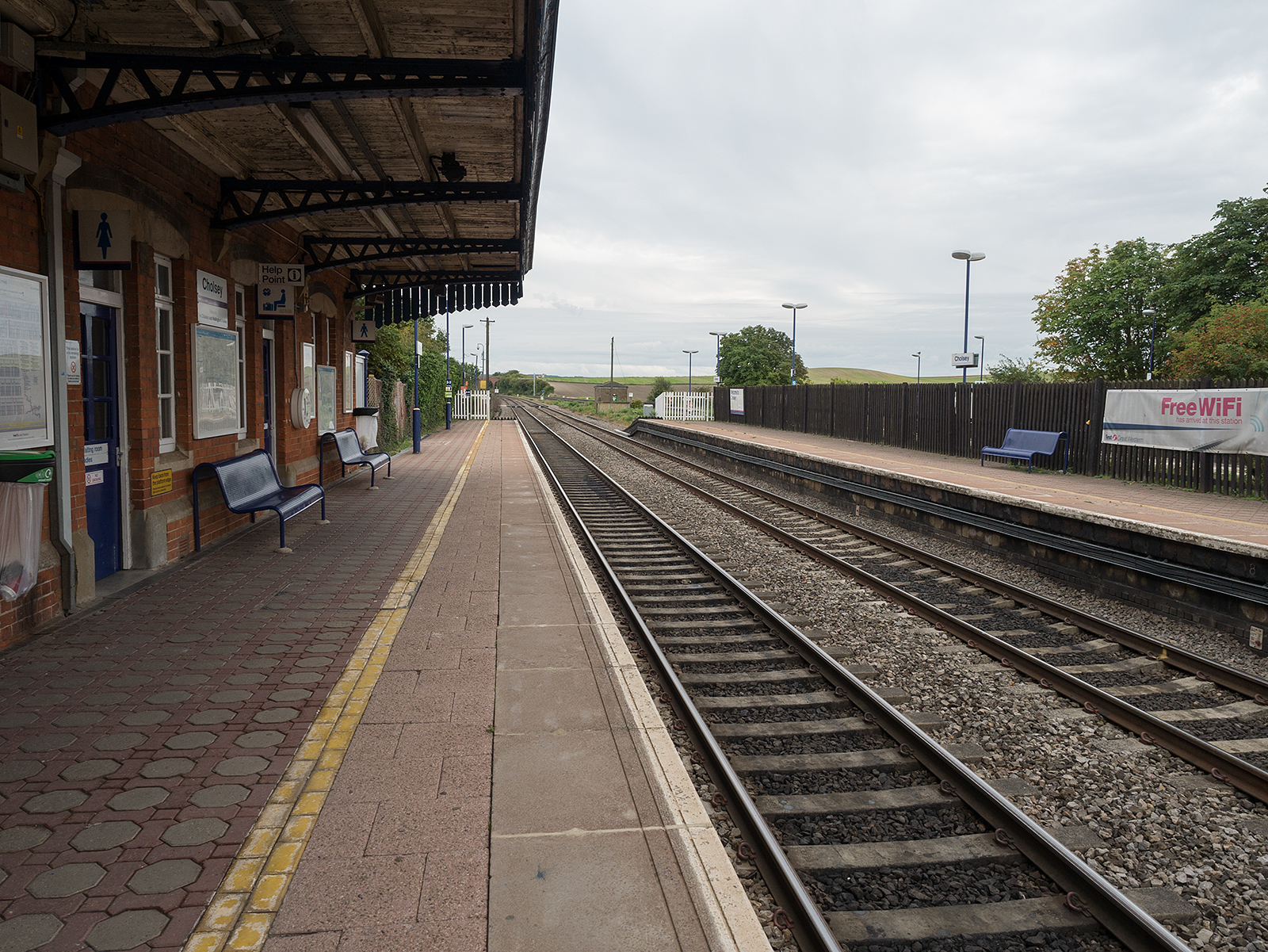 A very quiet Cholsey station