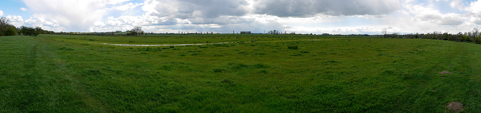 Panorama from the northern most part of the meandering bend