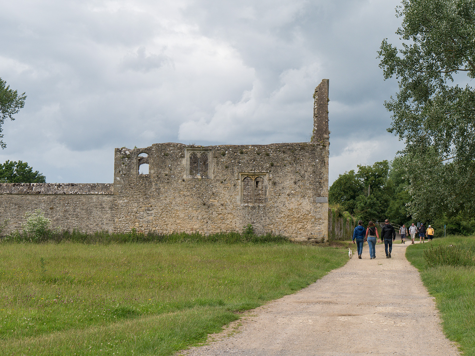 Remains of Godstow Abbey